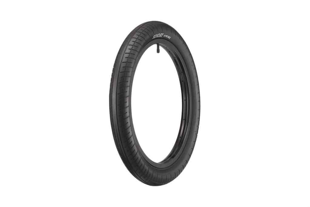 black tire