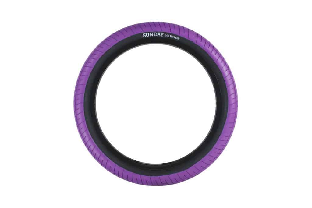 purple tire