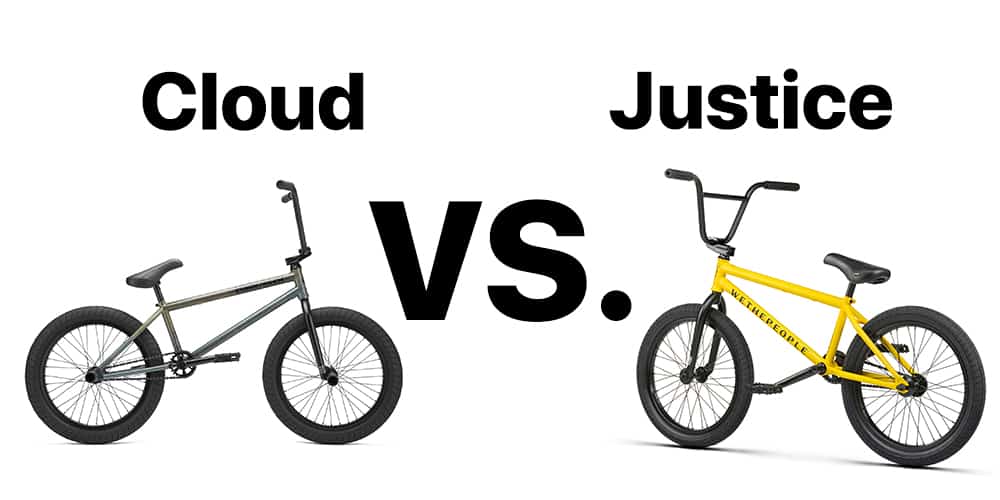 BMX Bike Comparison: Wethepeople JUSTICE vs. KINK CLOUD – Dougsterbob